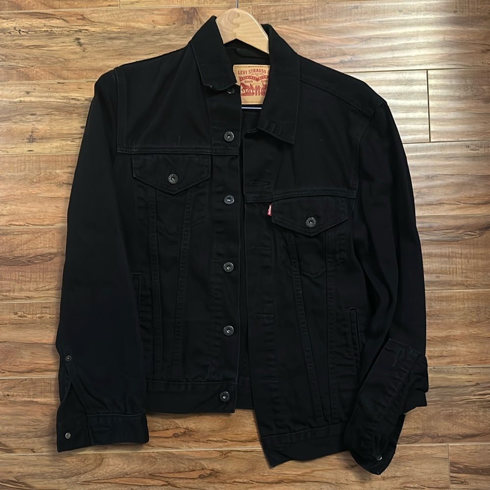 Levi Black Demin Jacket